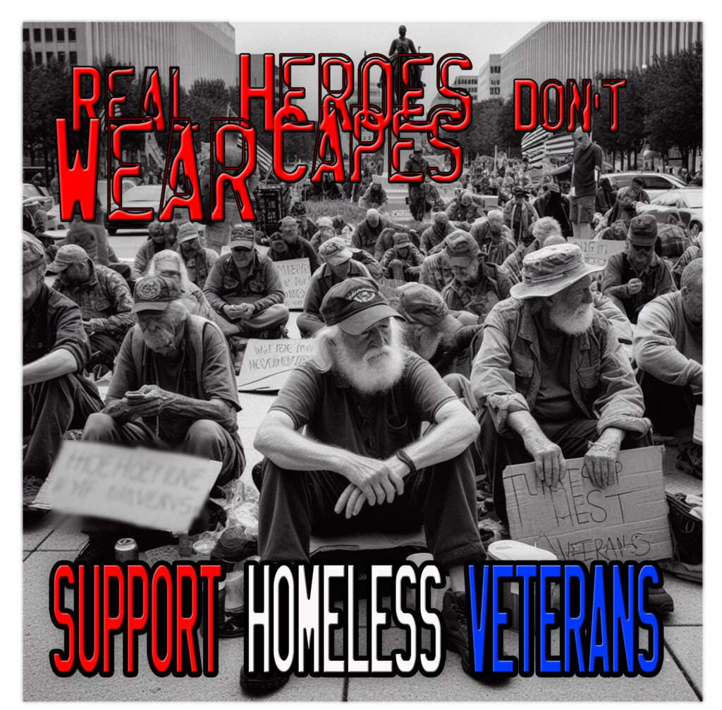 real heroes dont wear capes tshirt graphic too support veterans