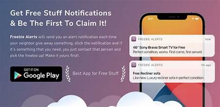 Freebie alerts app